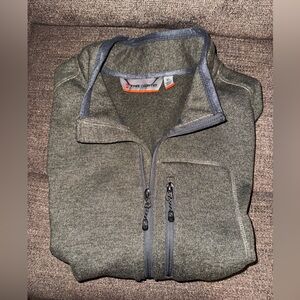 Men's green Full-Zip Sweater